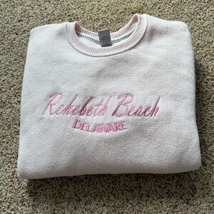 Pink Rehoboth Beach Sweater